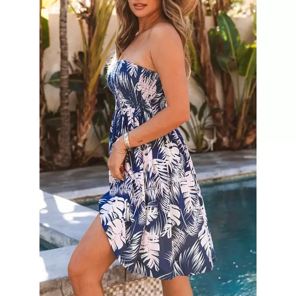 Happy Sailed Women Summer Halter Neck Dress Floral Print Bohemian Beach Dresses S-XL