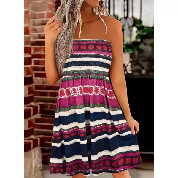 Happy Sailed Women Summer Halter Neck Dress Floral Print Bohemian Beach Dresses S-XL