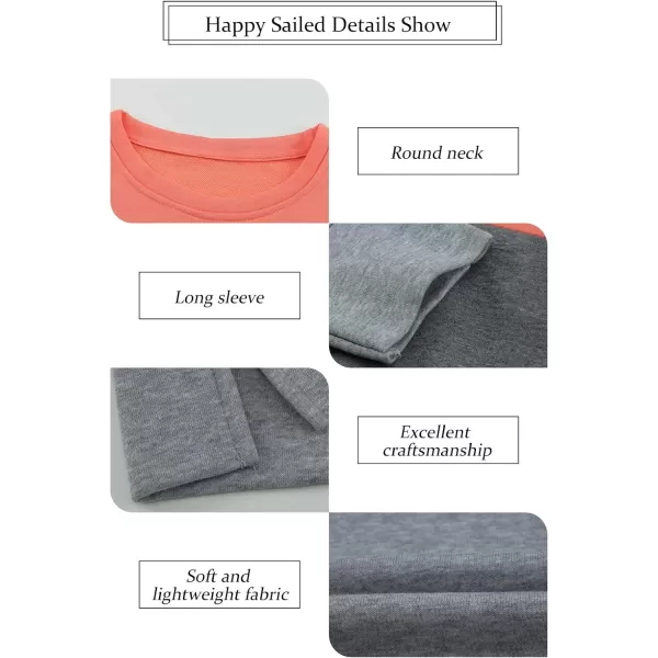 Happy Sailed Women Sweatshirt Gray
