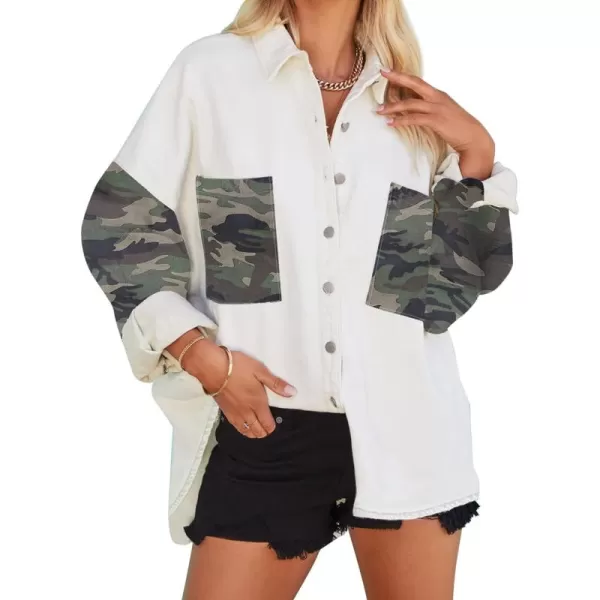 Splice Camo White