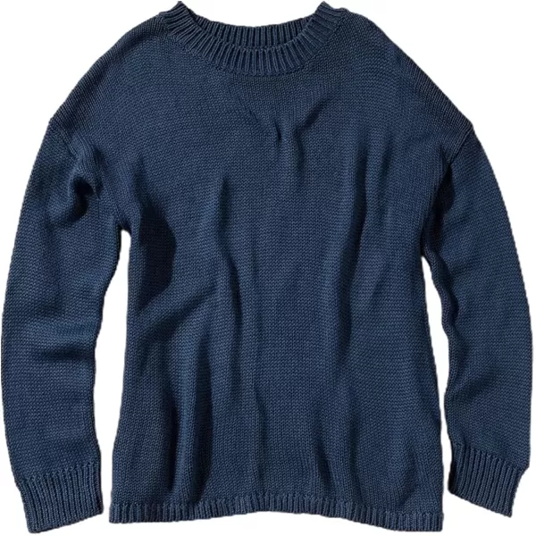 Happy Sailed Women's Oversized Sweater Long Sleeve Crew Neck Chunky Knit Jumper Tops Loose Pullover Sweaters S-2XL