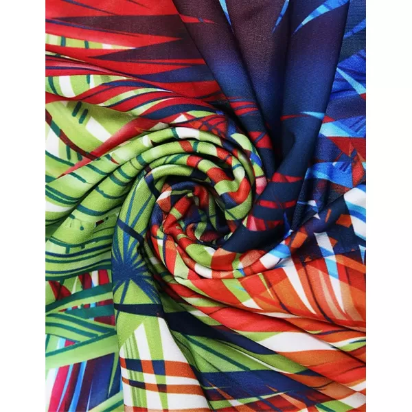 Happy Sailed Womens Summer Off The Shoulder Ruffle Floral Printed Hawaiian Long Beach Maxi Dress