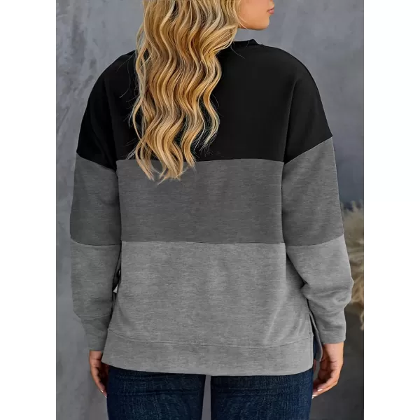 Happy Sailed Womens Tie Dye Printed Sweatshirt Loose Casual Long Sleeve Crewneck Striped Pullover Tops