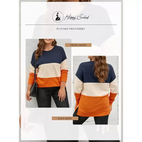 Happy Sailed Womens Tie Dye Printed Sweatshirt Loose Casual Long Sleeve Crewneck Striped Pullover Tops