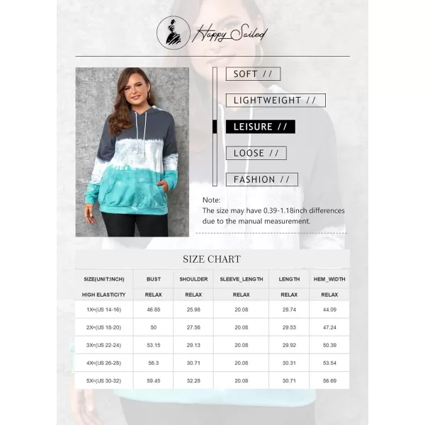 Happy Sailed Womens Tie Dye Printed Sweatshirt Loose Casual Long Sleeve Crewneck Striped Pullover Tops