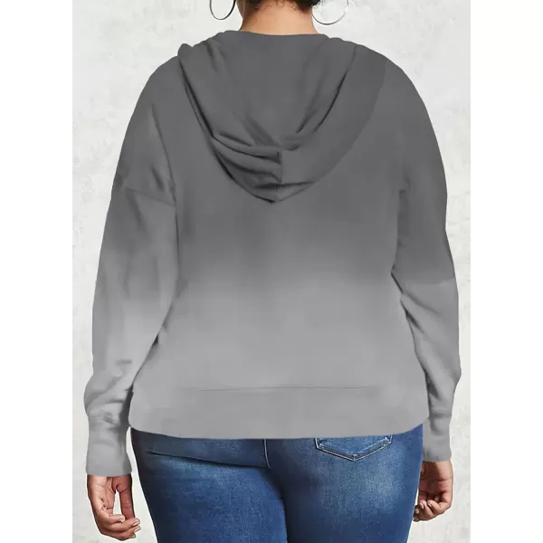 Happy Sailed Womens Tie Dye Printed Sweatshirt Loose Casual Long Sleeve Crewneck Striped Pullover Tops