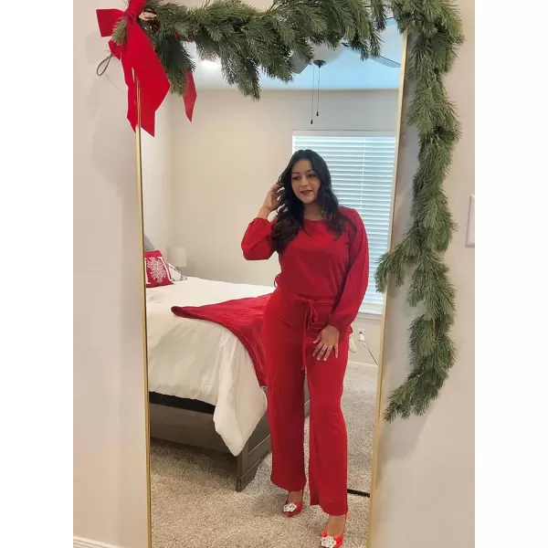 Happy Sailed Women Casual Loose Short Sleeve Belted Wide Leg Pant Romper Jumpsuits
