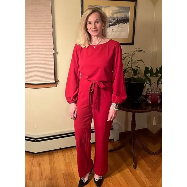 Happy Sailed Women Casual Loose Short Sleeve Belted Wide Leg Pant Romper Jumpsuits
