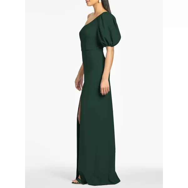 Happy Sailed Womens Formal Dress Batwing Sleeve Waist Belted High Slit Long Maxi Cocktail Party Dresses Evening Gown