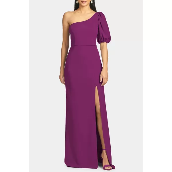 Happy Sailed Womens Formal Dress Batwing Sleeve Waist Belted High Slit Long Maxi Cocktail Party Dresses Evening Gown