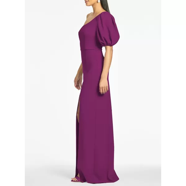 Happy Sailed Womens Formal Dress Batwing Sleeve Waist Belted High Slit Long Maxi Cocktail Party Dresses Evening Gown