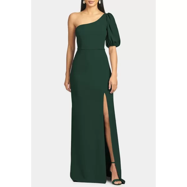 Happy Sailed Womens Formal Dress Batwing Sleeve Waist Belted High Slit Long Maxi Cocktail Party Dresses Evening Gown