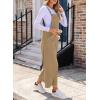 imageHappy Sailed Women Corduroy Overalls Winter Fall Casual Loose Sleeveless Adjustable Strap Wide Leg Jumpsuits with PocketsKhaki