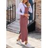 imageHappy Sailed Women Corduroy Overalls Winter Fall Casual Loose Sleeveless Adjustable Strap Wide Leg Jumpsuits with PocketsPink