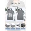imageHappy Sailed Womens Plus Size Tunic Tops Summer Short Sleeve V Neck Striped Loose Casual Tee Shirt1X5XD Gray 2011