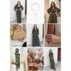 imageHappy Sailed Womens Jumpsuits Dressy Casual High Waisted Pockets Long Sleeve Rompers Beach Fashion Vacation Outfits for WomenArmy Green