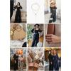 imageHappy Sailed Womens Jumpsuits Dressy Casual High Waisted Pockets Long Sleeve Rompers Beach Fashion Vacation Outfits for WomenBlack