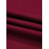 imageHappy Sailed Cocktail Dresses for Women Spring Summer Ruffle Sleeve Crewneck High Waist Flowy A Line Mini DressBurgundy