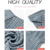 imageHappy Sailed Womens Casual Loose Solid Ribbed Crewneck Short Sleeve Long Romper Stretchy Wide Leg JumpsuitsBlue