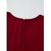 imageHappy Sailed Womens Jumpsuit Casual Crew Neck Sleeveless Jumpsuits High Waist Long Pant Rompers with PocketsRed
