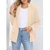imageHappy Sailed Womens Long Sleeve Blazer Business Casual Open Front Work Office Suit JacketsKhaki