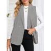 imageHappy Sailed Vest for Women Fall Winter Sleeveless Blazer Cardigans with PocketsGrey