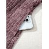 imageHappy Sailed Winter Fall Sleeveless Crewneck Velvet Cocktail Dress Party Midi Dresses with PocketsPink Purple