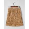 imageHappy Sailed Womens Sequin Skirt Sparkly Stretchy Velvet High Waisted ALine Mini Skorts Night Out Glitter SkirtsGold Champagne
