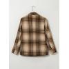imageHappy Sailed Womens Plaid Blazer Classic Lapel Collar Double Breasted Open Front Blazers Jackets Work Suit with PocketsYellow