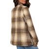 imageHappy Sailed Womens Plaid Blazer Classic Lapel Collar Double Breasted Open Front Blazers Jackets Work Suit with PocketsYellow
