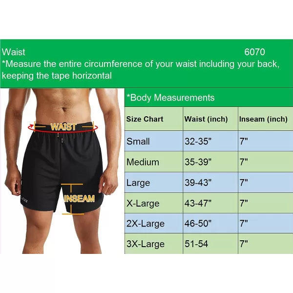 NELEUS Mens 2 in 1 Running Shorts with LinerDry Fit Workout Shorts with Pockets6070 BlackBlack2 Pack