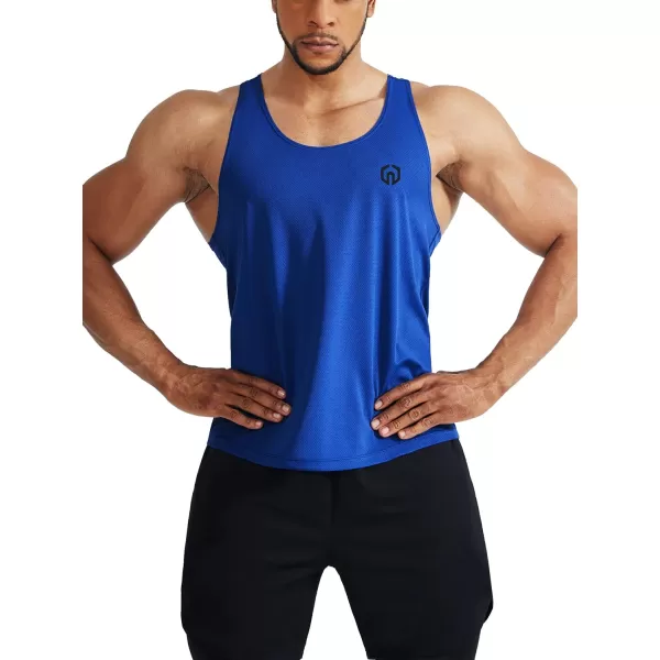 NELEUS Mens 3 Pack Workout Running Tank Top Sleeveless Gym Athletic Shirts5080 Olive GreenBlueNavy Blue3 Pack