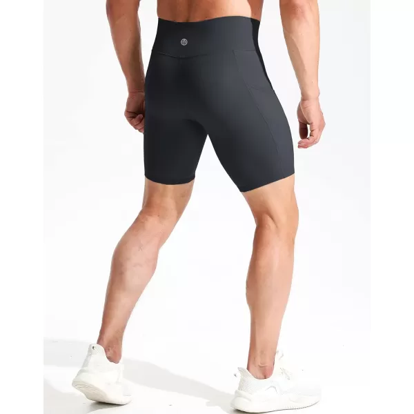 NELEUS Mens Compression Short with Pocket Dry Fit Yoga Running Shorts Pack of 36115 BlackBlackBlack  3 Pack