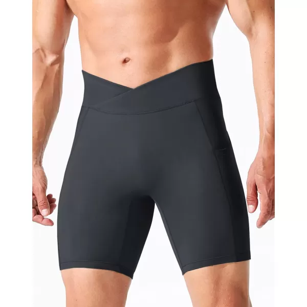 NELEUS Mens Compression Short with Pocket Dry Fit Yoga Running Shorts Pack of 36115 BlackGreyLight Green  3 Pack