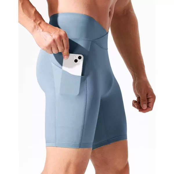 NELEUS Mens Compression Short with Pocket Dry Fit Yoga Running Shorts Pack of 36115 PinkPurpleBlue  3 Pack