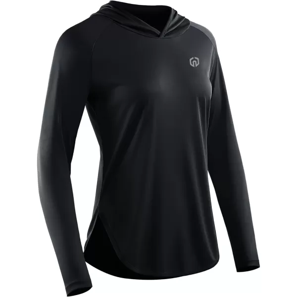 NELEUS Womens Dry Fit Athletic Running Shirt Long Sleeve Workout Shirts8090 BlackBlackBlack3 Pack