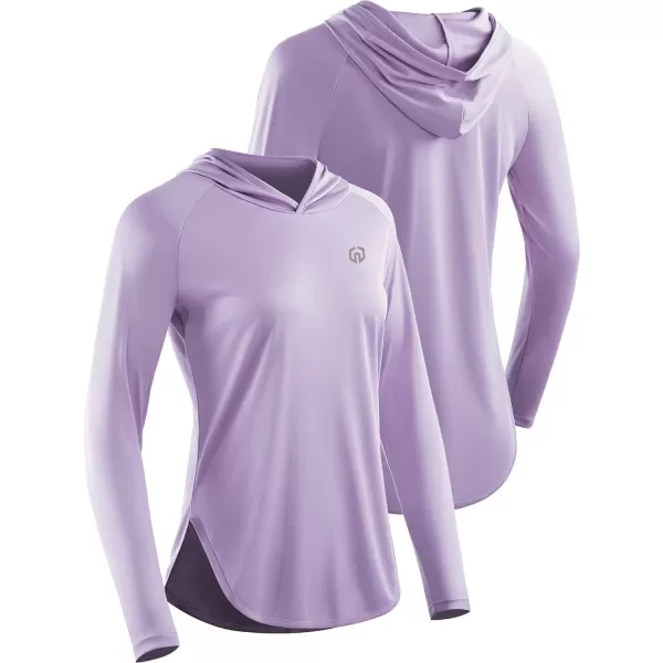 NELEUS Womens Dry Fit Athletic Running Shirt Long Sleeve Workout Shirts8090 PinkBluePurple3 Pack