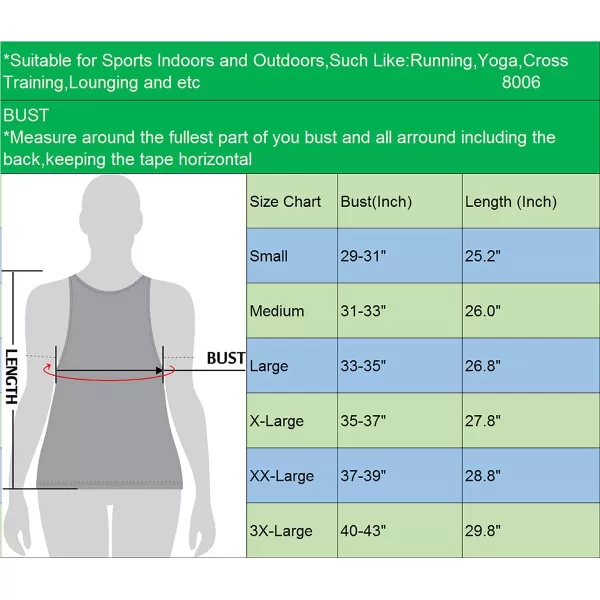 NELEUS Womens Workout Tank Top Racerback Yoga Tanks Athletic Gym Shirts06 Light BlueRose RedLight Green