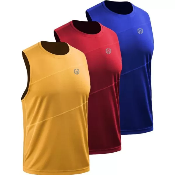 5054# Blue/Red/Yellow,3 Pack