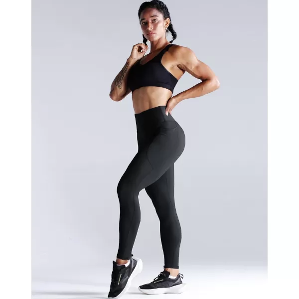 NELEUS High Waist Running Workout Leggings for Yoga with Pockets9069 Yoga Pants 2 PackblackLavender Blush