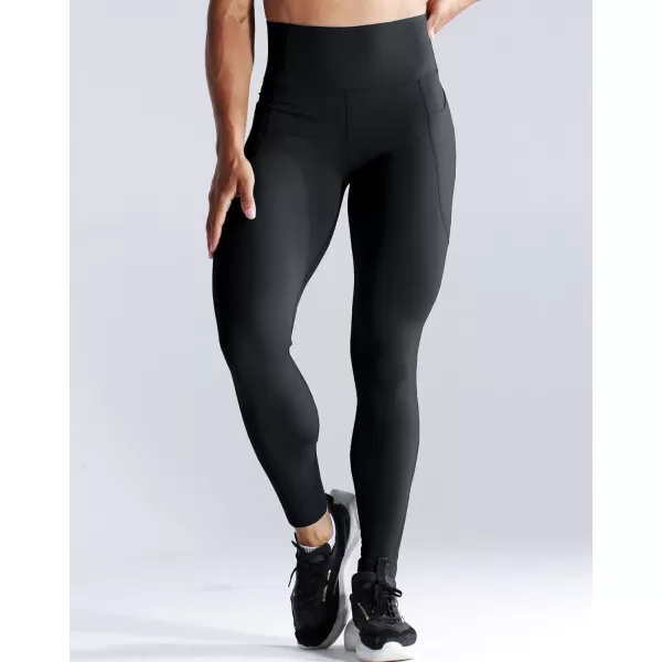 NELEUS High Waist Running Workout Leggings for Yoga with Pockets9069 Yoga Pants 2 PackblackLight Purple