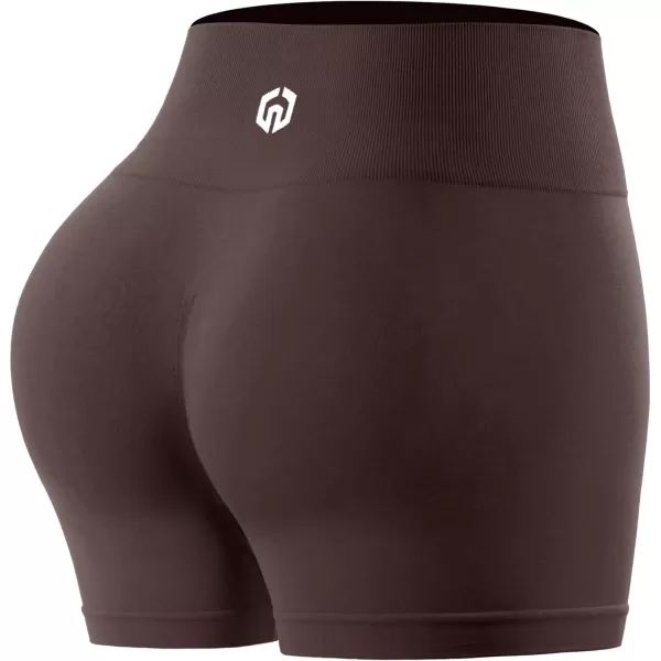 NELEUS Womens 4 Running Short 3 Pack High Waist Yoga ShortsQ1055 1 Packcoffe