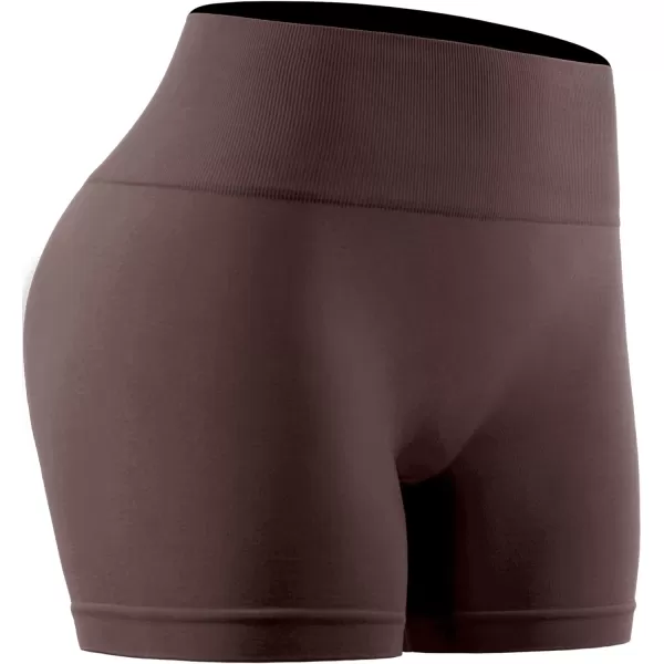 NELEUS Womens 4 Running Short 3 Pack High Waist Yoga ShortsQ1055 1 Packcoffe