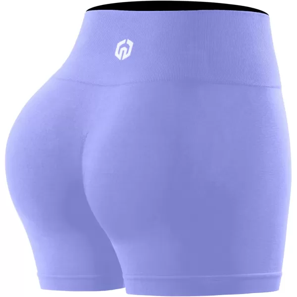 NELEUS Womens 4 Running Short 3 Pack High Waist Yoga ShortsQ1055 1 Packpurple