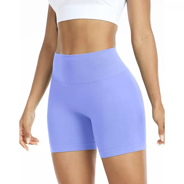 NELEUS Womens 4 Running Short 3 Pack High Waist Yoga ShortsQ1055 1 Packpurple