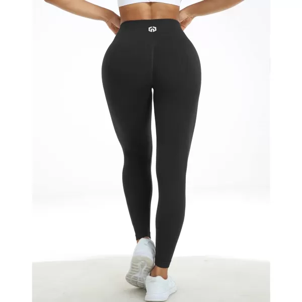 NELEUS Womens Yoga Leggings Tummy Control Workout Running PantsQ1155 1 Packblack