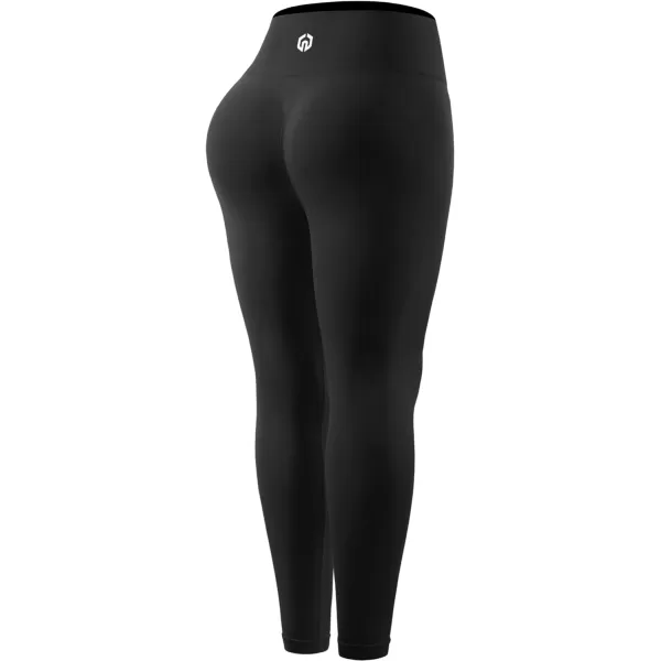 NELEUS Womens Yoga Leggings Tummy Control Workout Running PantsQ1155 1 Packblack