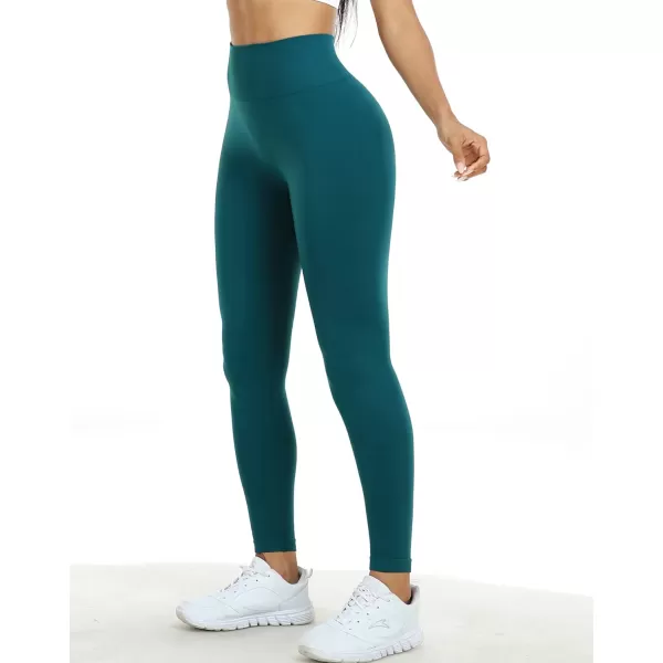 NELEUS Womens Yoga Leggings Tummy Control Workout Running PantsQ1155 1 Packdeep Green