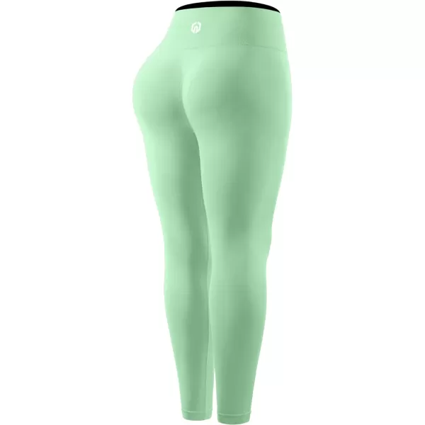 NELEUS Womens Yoga Leggings Tummy Control Workout Running PantsQ1155 1 Packgreen