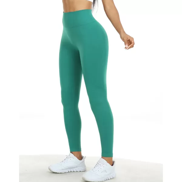 NELEUS Womens Yoga Leggings Tummy Control Workout Running PantsQ1155 1 Packlake Green